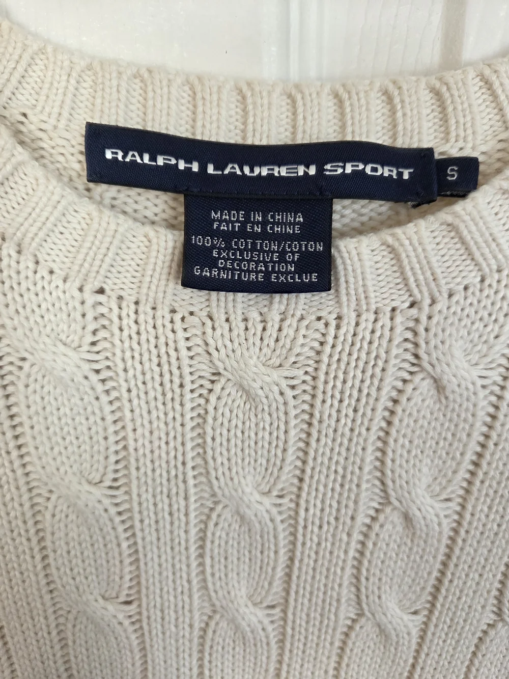 Ralph Lauren Cable-Knit Sweater